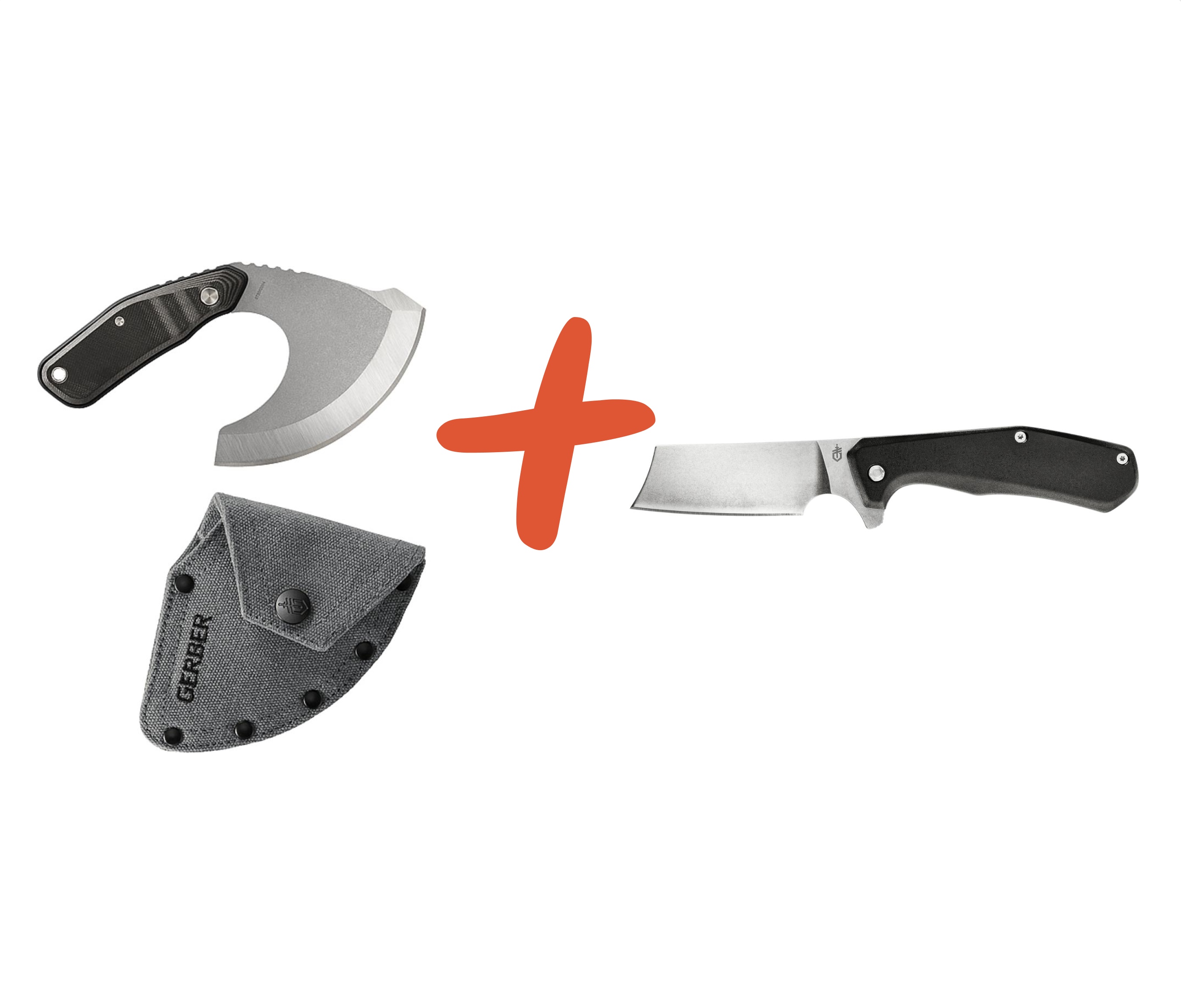 Набір Ніж складаний Gerber Asada + Ніж-топірець Gerber DOWNWIND ULU — купити в WarrantyShopping