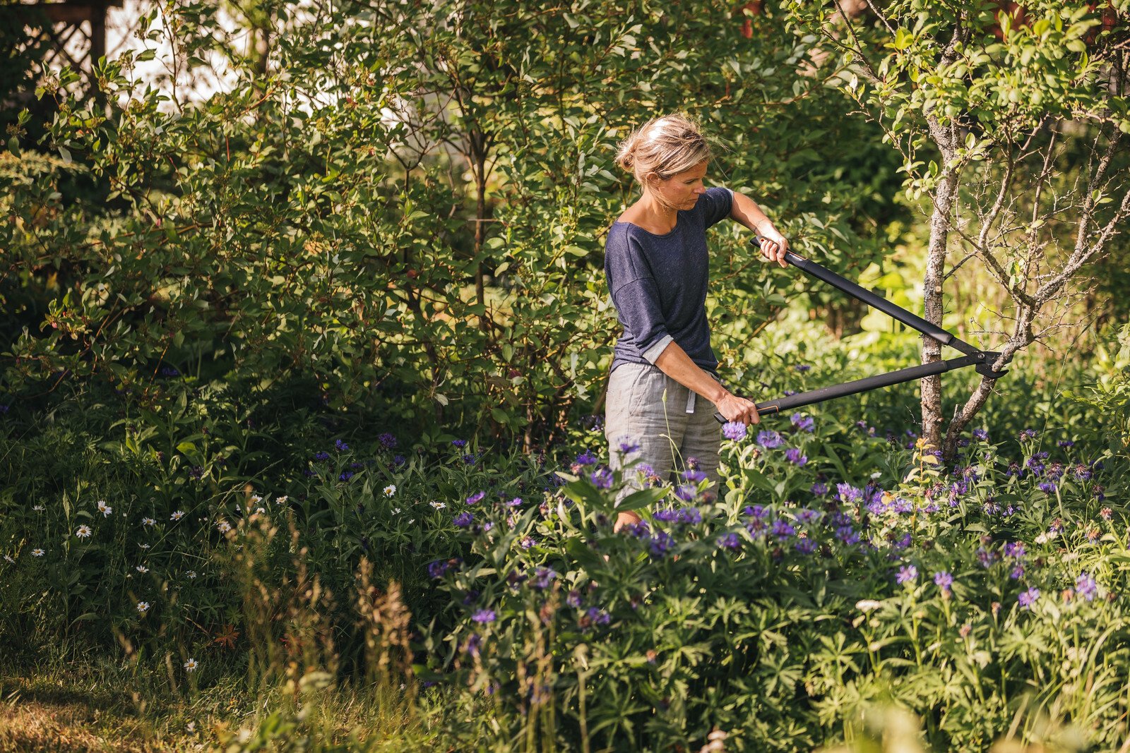Сучкоріз площинний великий Fiskars SingleStep — мініатюра 5