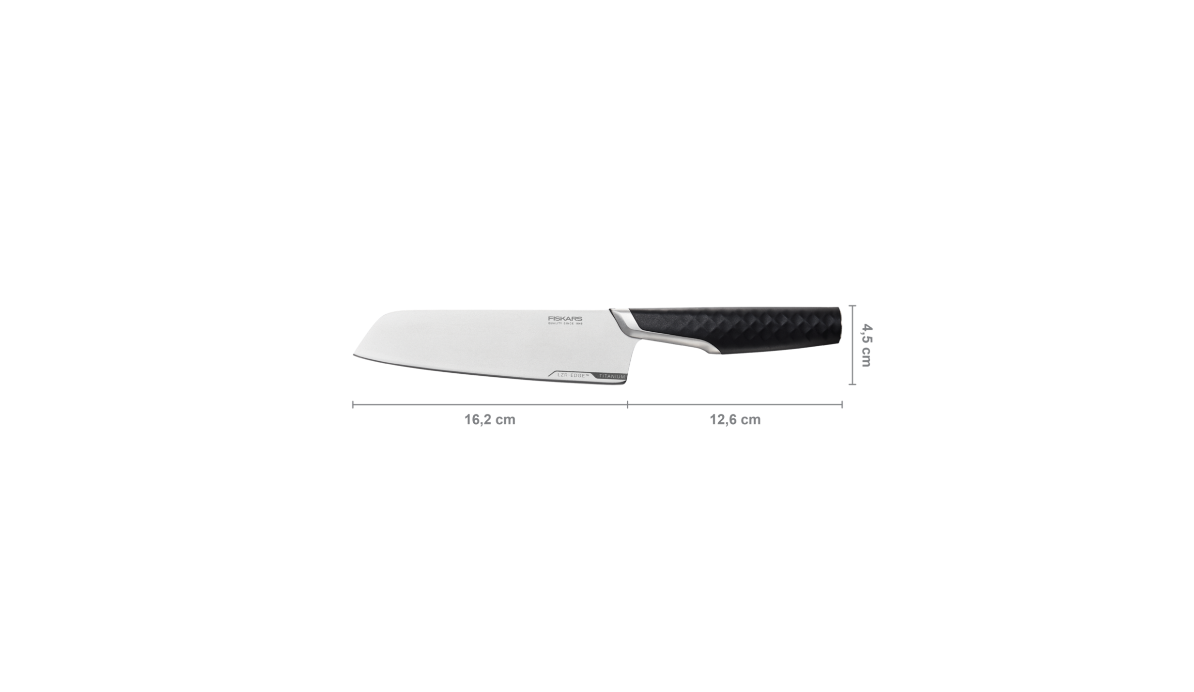 Fiskars Titanium Santoku, 20cm — фото