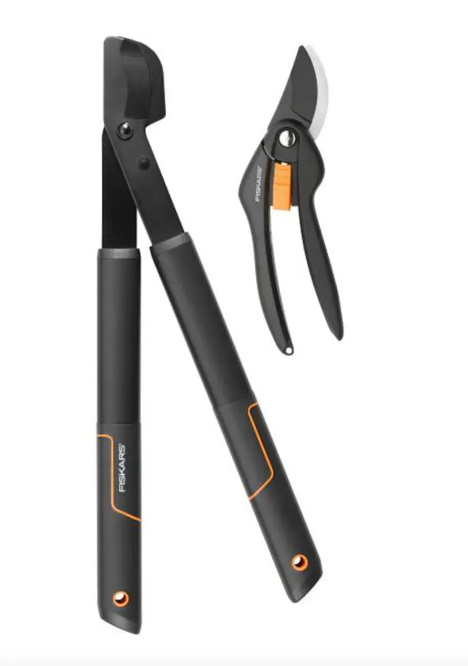 Набір (Fiskars SingleStep) Гілкоріз площинний SL28 + секатор площинний P26 — мініатюра 2