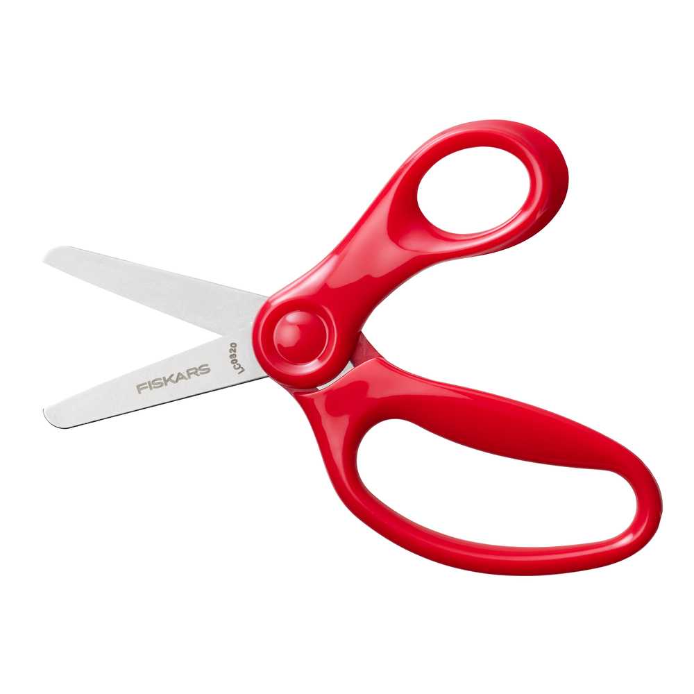 Ножиці дитячі червоні 13см Fiskars (1064071) — мініатюра 3