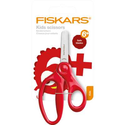 Ножиці дитячі червоні 13см Fiskars (1064071) — мініатюра 2