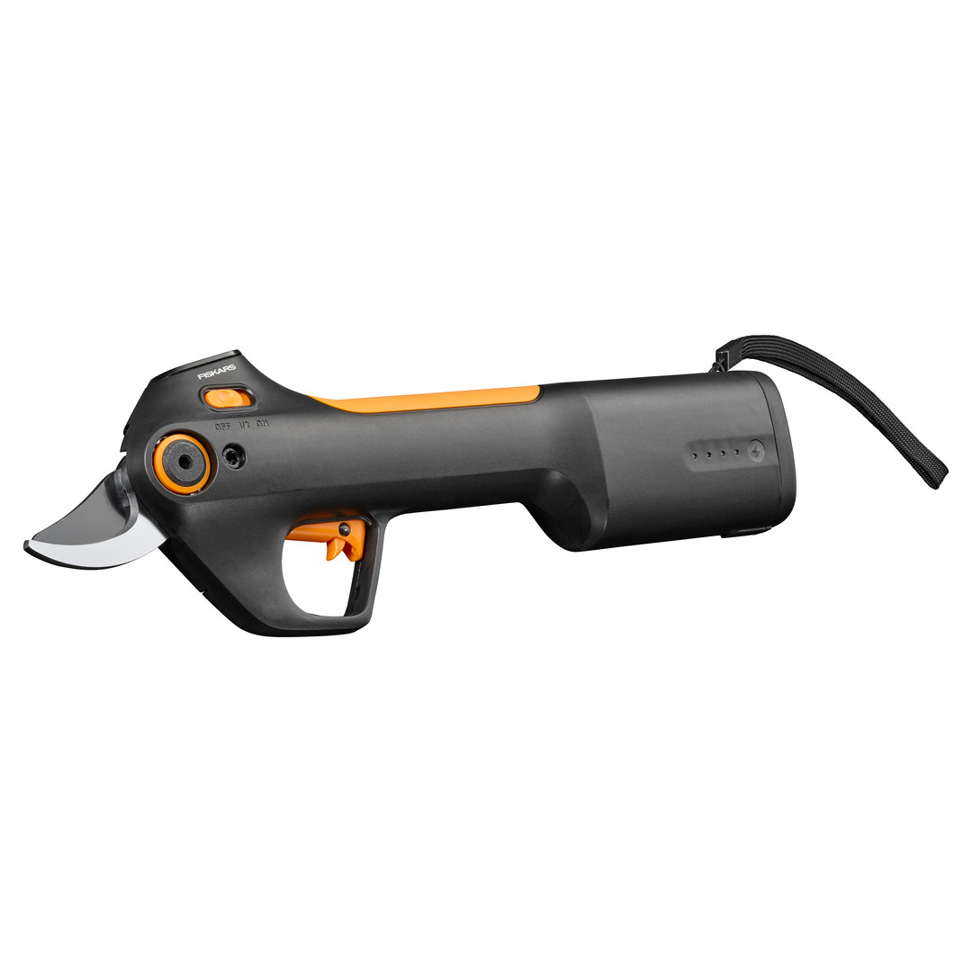 Секатор акумуляторний Fiskars ePruner M Bypassі з вбудованим акумулятором 8В 4 4Ah (1082297) — фото