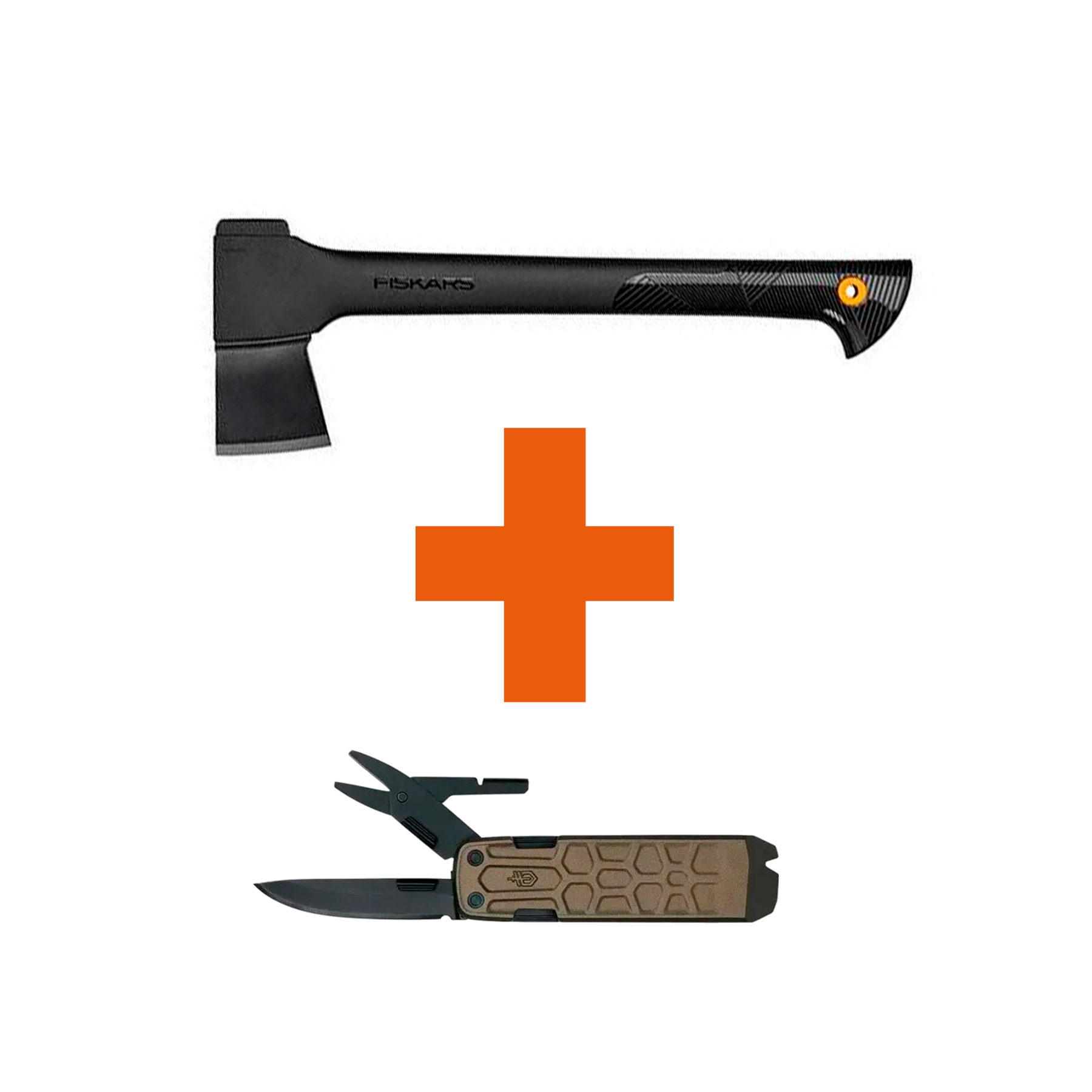 Набір Fiskars: Сокира Solid A10 + Мультитул Gerber Lockdown Slim 16L — мініатюра 3