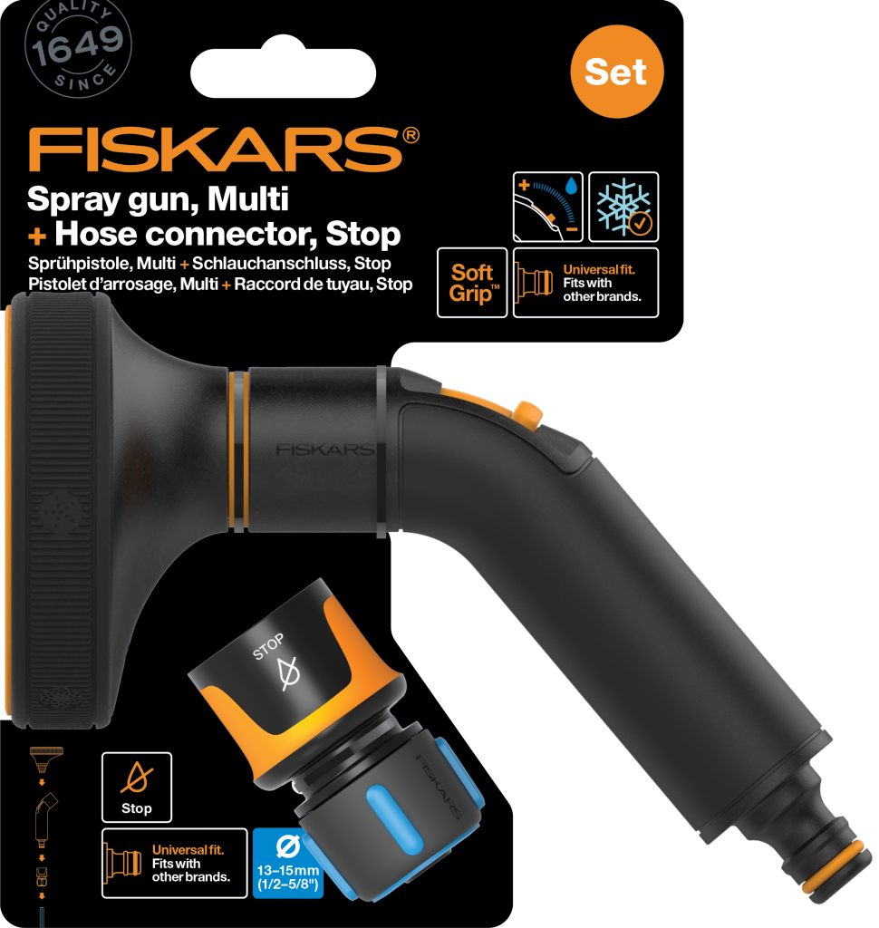 Пістолет Fiskars FiberComp multi+ з швидким з'єднувачем (1057609) — мініатюра 4